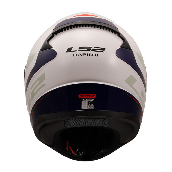 LS2 RAPID 2 DRIVEWAY BEYAZ-MAVİ KASK