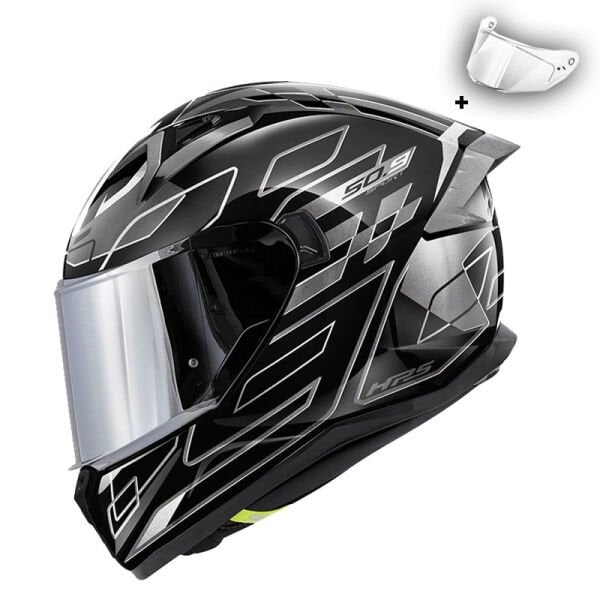 GIVI 50.9 ASSAULT SİYAH-TITANIUM-GRİ KASK