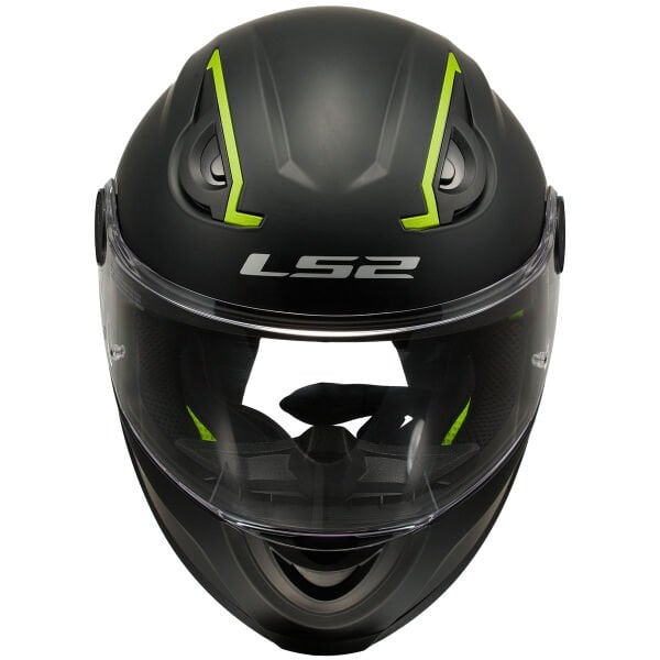 LS2 KID MAT SİYAH ÇOCUK KASK