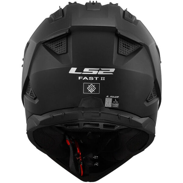 LS2 FAST 2 MAT SİYAH KASK