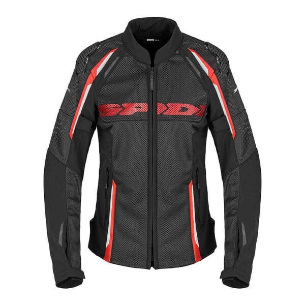 SPIDI RACE WARRIOR 2 NET LADY YAZLIK CEKET SİYAH KIRMIZI