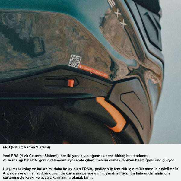 NEXX X.WED 3 TRAILMANIA MAT GRİ-TURUNCU KASK