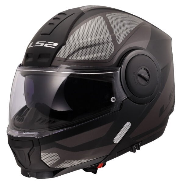 LS2 SCOPE 2 AXIS MAT SİYAH-TITANIUM KASK