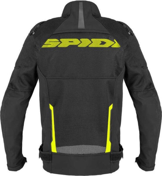 SPIDI RACE WARRIOR 2 NET YAZLIK CEKET SİYAH SARI