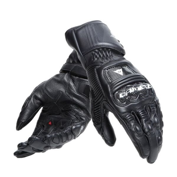 Dainese Druid 4 Black Charcoal Gray Deri Eldiven
