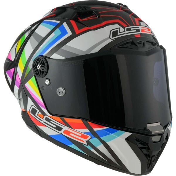 LS2 THUNDER KARBON GP AERO FLASH SİYAH KASK