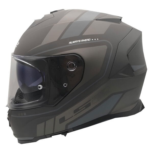 LS2 STORM 2 FIST MAT SİYAH KASK