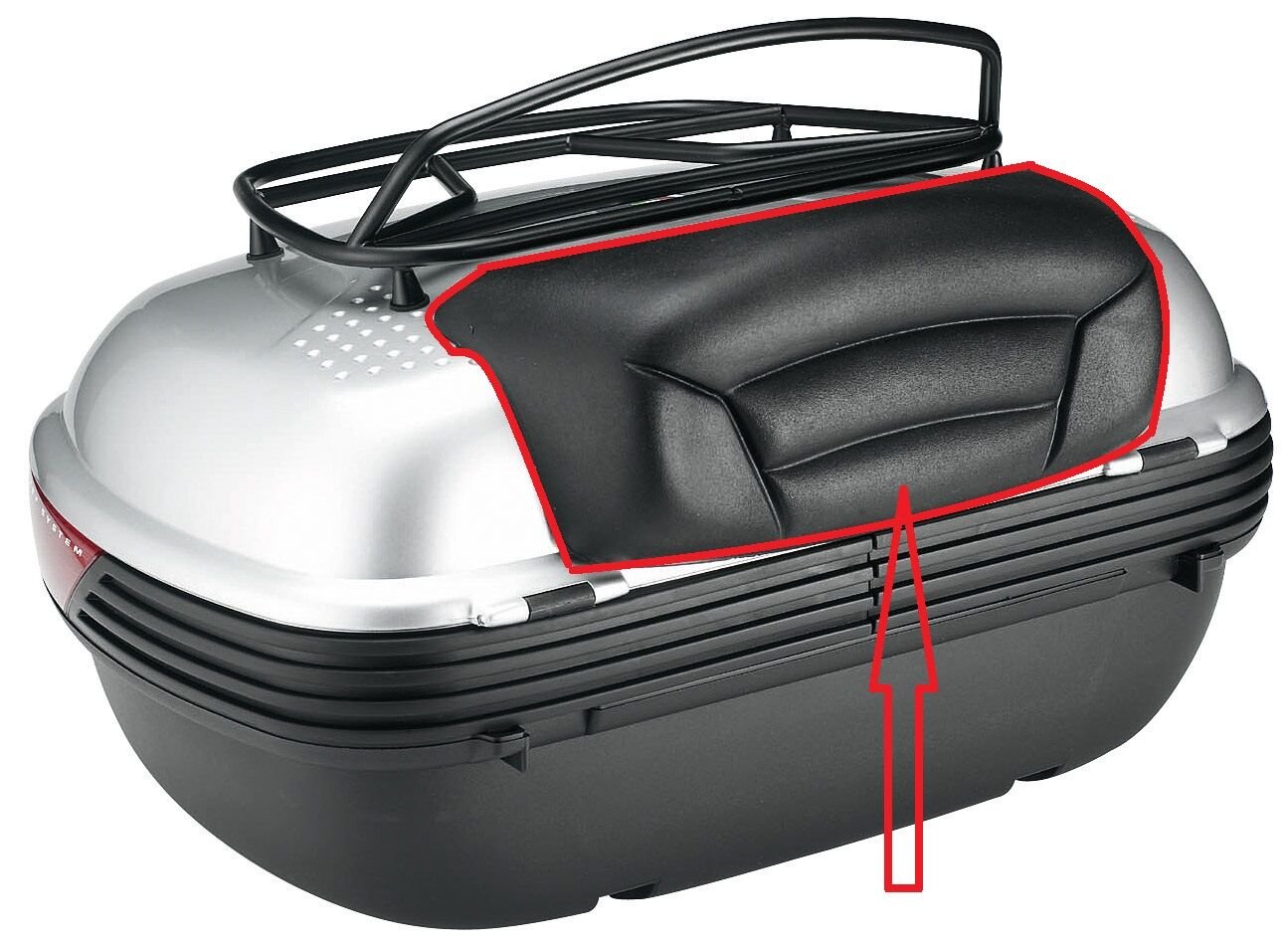 GIVI E83 ÇANTA SIRTLIĞI E360