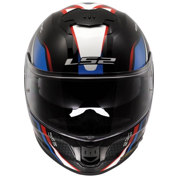 LS2 STREAM 2 TINUX SİYAH-KIRMIZI KASK