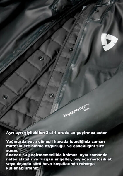 REVIT TORNADO 4 H2O MONT GRİ-SİYAH