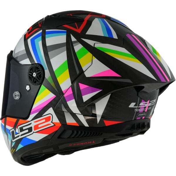 LS2 THUNDER KARBON GP AERO FLASH SİYAH KASK