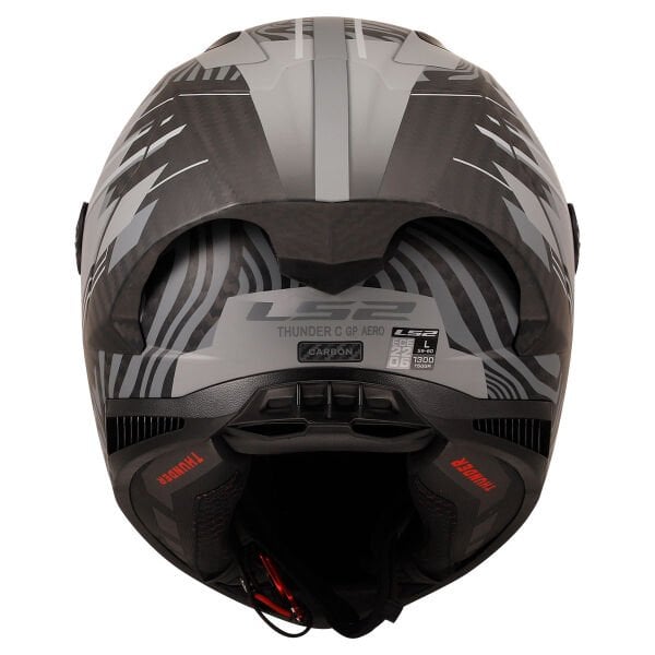 LS2 THUNDER KARBON GP AERO POLAR SİYAH KASK
