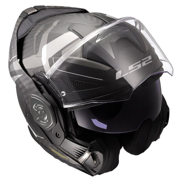 LS2 ADVANT X KARBON HORIZON MAT GÜMÜŞ-GRİ KASK