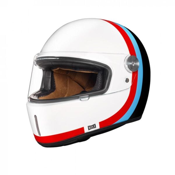 NEXX X.G100R SPEEDWAY BEYAZ-MAVİ KASK