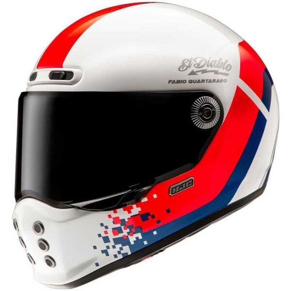 HJC V10 KASK FQ RETRO MC21 XL