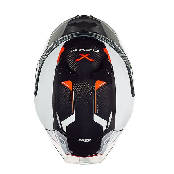 NEXX X.R3R KARBON BEYAZ-KIRMIZI KASK