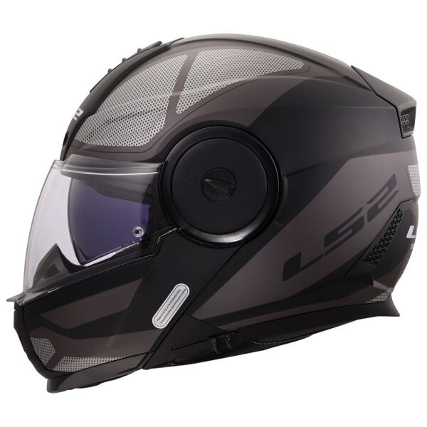 LS2 SCOPE 2 AXIS MAT SİYAH-TITANIUM KASK