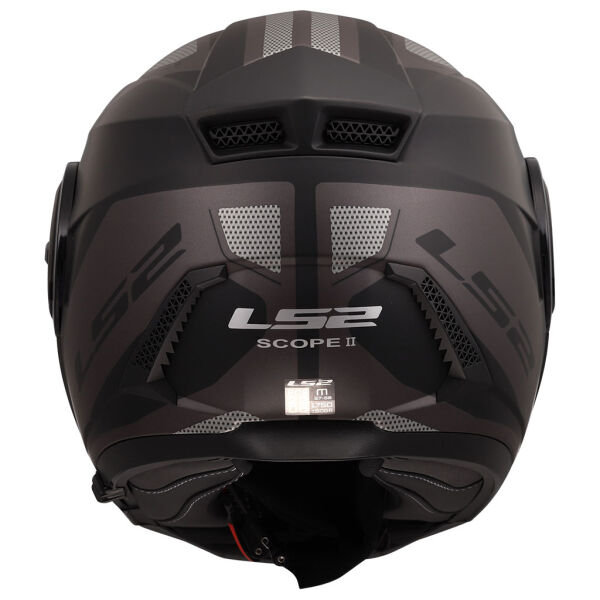 LS2 SCOPE 2 AXIS MAT SİYAH-TITANIUM KASK