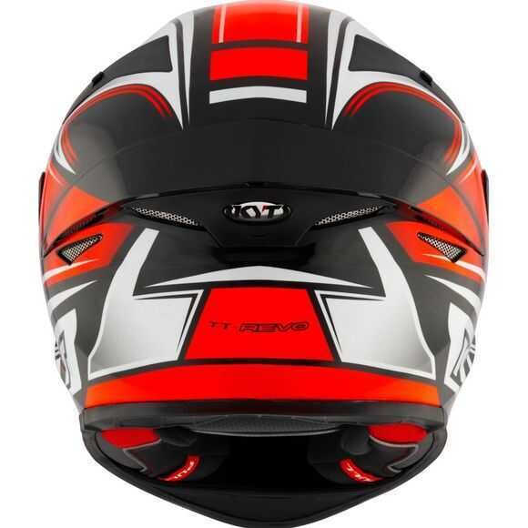 KYT TT-REVO KASK TOURIST RED FLUO