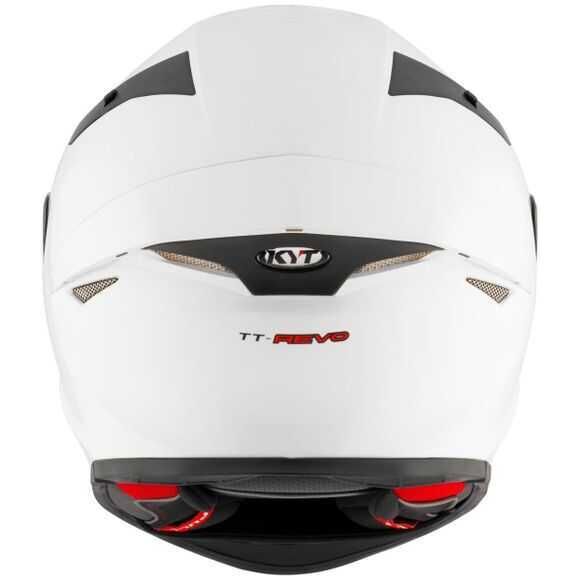 KYT TT-REVO KASK PLAIN WHITE