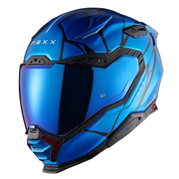 NEXX X.WST 3 B-SIDE MAT MAVİ-SİYAH KASK