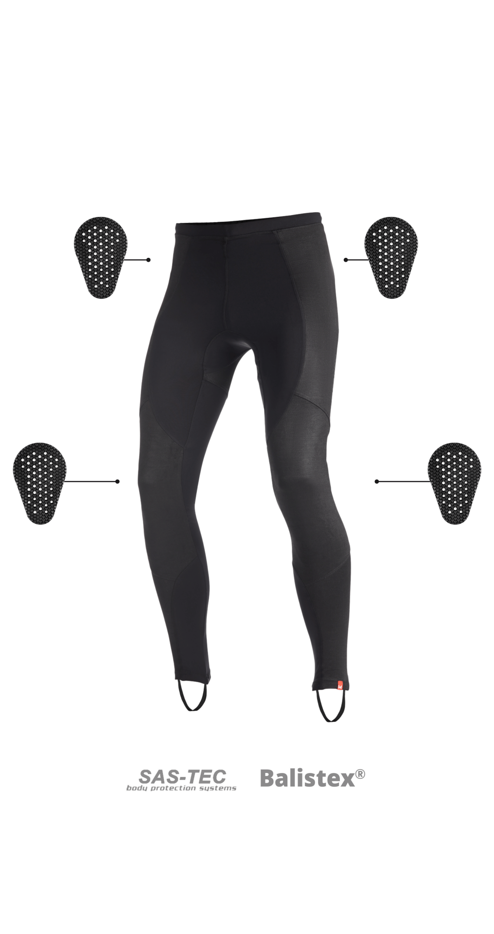 Pando Moto SKIN UH AAA Korumalı Motosiklet İçliği – CE AAA, Level 2