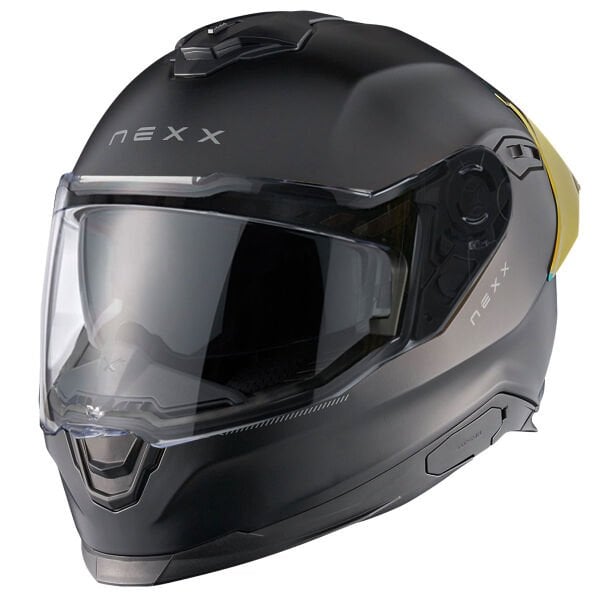 NEXX Y.100R SUBSONIC MAT SİYAH-KIRMIZI KASK