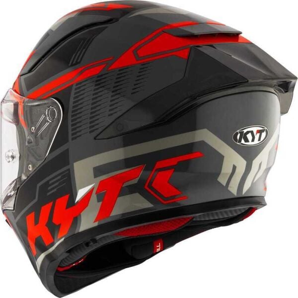 KYT R2R KASK OCTANE RED