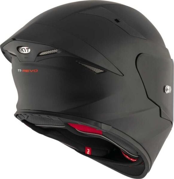 KYT TT-REVO KASK PLAIN MATT BLACK