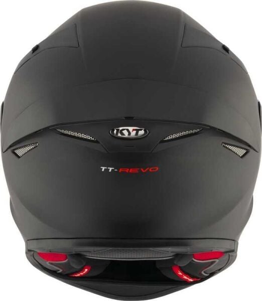 KYT TT-REVO KASK PLAIN MATT BLACK