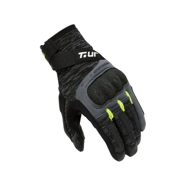 T.UR G-KNIT ELDİVEN SİYAH SARI