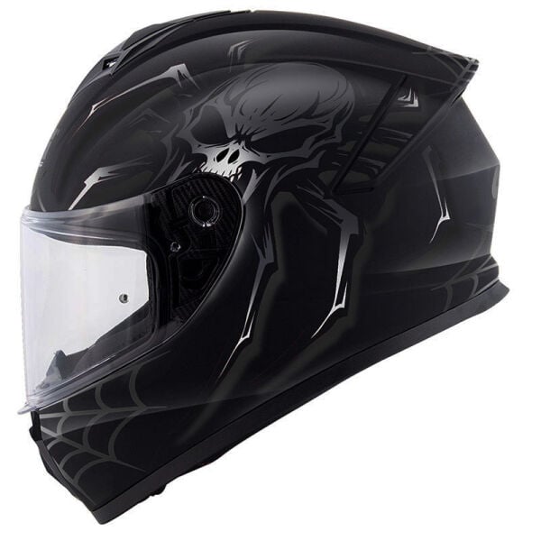 GIVI 50.X ARACHNO MAT SİYAH-GRİ KASK
