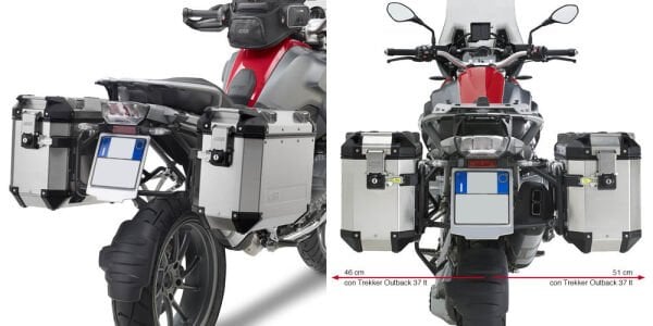 GIVI PL5108CAM BMW R 1200 GS-ADVENTURE (13-18)-R1250 GS (19-23)-ADVENTURE (19-24) YAN ÇANTA TAŞIYICI