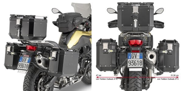 GIVI PL5127CAM BMW F750GS-F800GS- F850GS (18-25)-F850GS-F900GS ADVENTURE (19-25) YAN ÇANTA TAŞIYICI