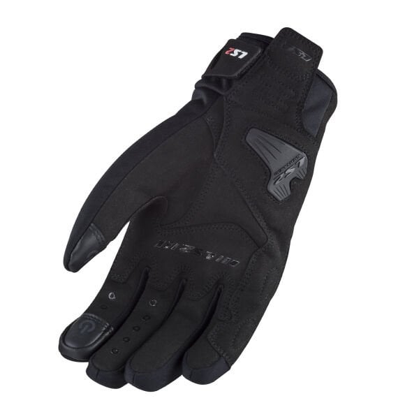 LS2 JET 2 WATERPROOF ELDİVEN SİYAH