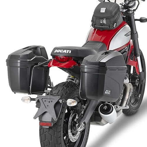 GIVI PL7407 DUCATI SCRAMBLER 400 (16-21) - SCRAMBLER 800 (15-22) YAN ÇANTA TAŞIYICI