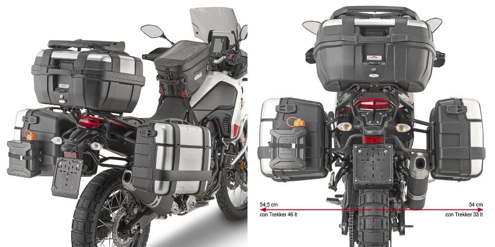GIVI PLO2145MK YAMAHA TENERE 700 (19-24) - TENERE 700 WORLD RAID (22-25) YAN ÇANTA TAŞIYICI