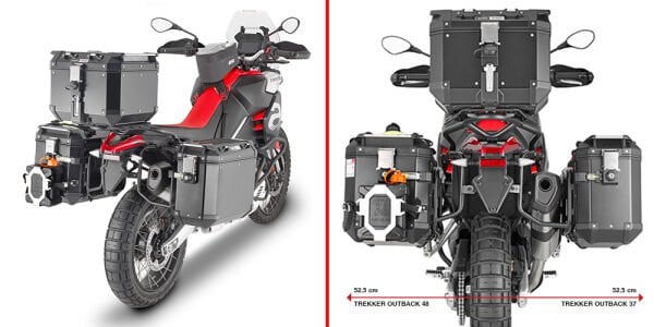 GIVI PLO6710CAM APRILIA TUAREG 660 (21-25) - TUAREG RALLY 660 (25) YAN ÇANTA TAŞIYICI