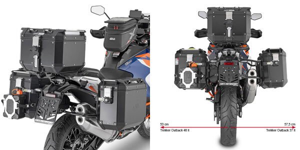 GIVI PLO7713CAM KTM 1290 SUPER ADVENTURE R-S (21-25) YAN ÇANTA TAŞIYICI