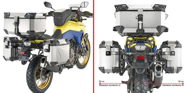 GIVI PLOS3125CAM SUZUKI V-STROM 800 DE (23-25) YAN ÇANTA TAŞIYICI
