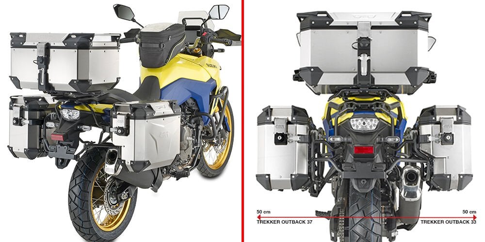 GIVI PLOS3125CAM SUZUKI V-STROM 800 DE (23-25) YAN ÇANTA TAŞIYICI