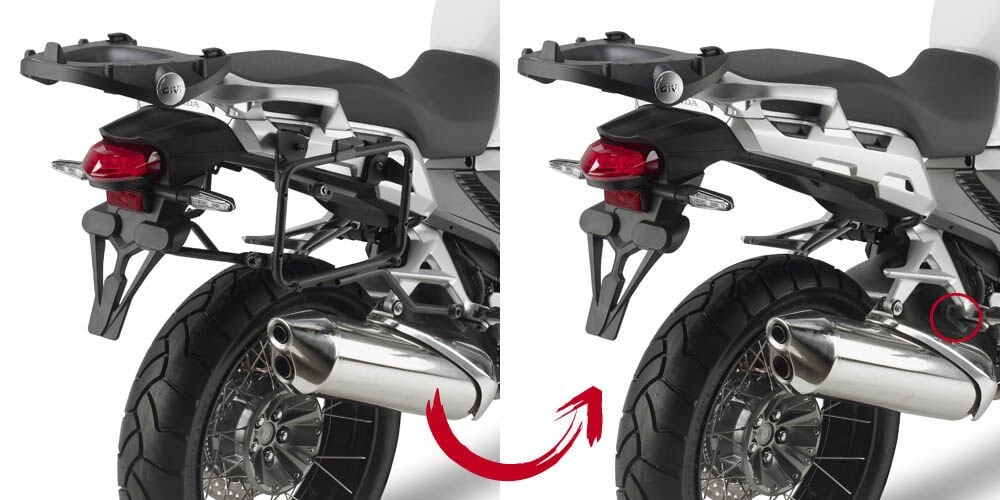 GIVI PLR1110 HONDA VFR 1200X CROSSTOURER (12-19) YAN ÇANTA TAŞIYICI