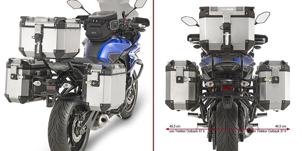 GIVI PLR2130CAM YAMAHA TRACER 700 (16-19) YAN ÇANTA TAŞIYICI