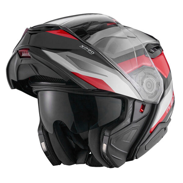 NEXX X.LIFETOUR PRO MILE KARBON BEYAZ-KIRMIZI KASK