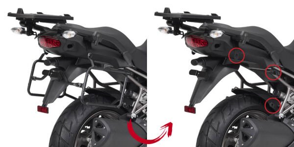 GIVI PLR4105 KAWASAKI VERSYS 1000 (12-14) YAN ÇANTA TAŞIYICI