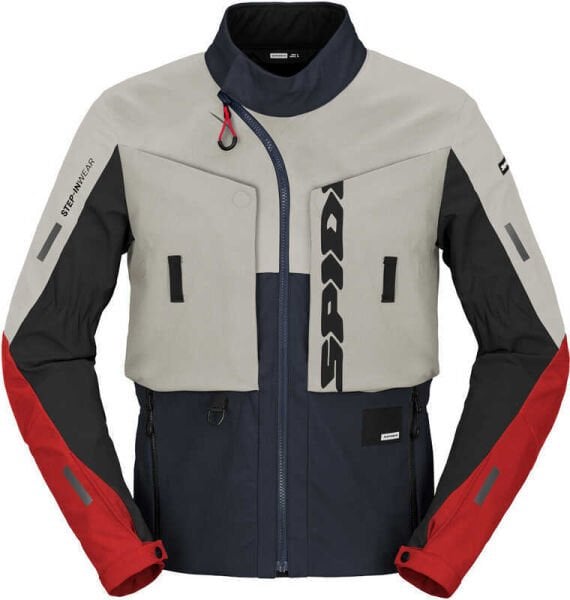 SPIDI FRONTIER TEX CEKET MAVİ KIRMIZI