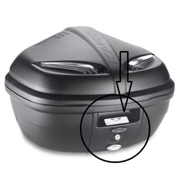 KAPPA ZK3007NTM ÇANTA KİLİT MEKANİZMASI K33-K37-K47-K355