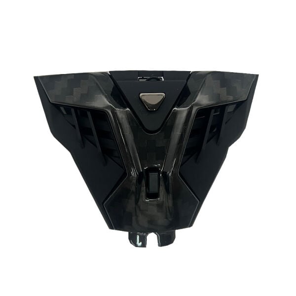 LS2 DRAGON KASK ÇENE HAVALANDIRMA PARLAK KARBON