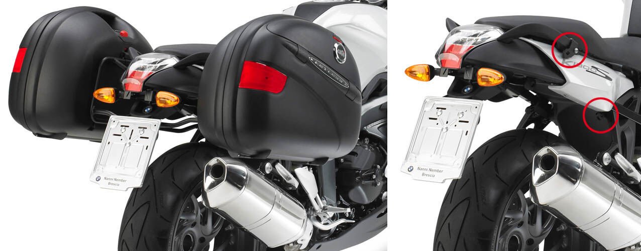GIVI PLR692 BMW K 1200S (05-08) - K 1300S (09-16) YAN ÇANTA TAŞIYICI
