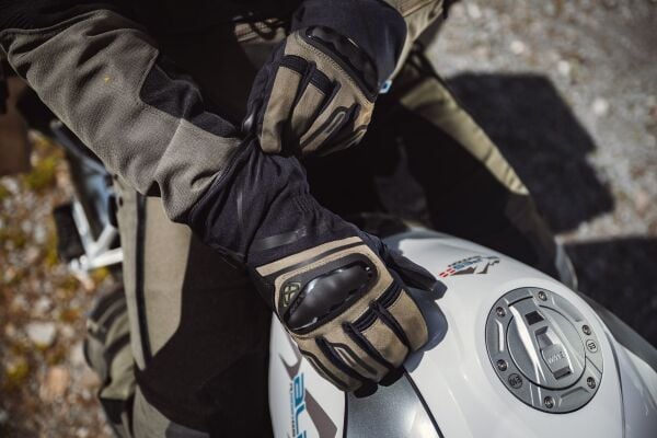 IXON Ms Drizzle Haki Touring Motosiklet Eldiveni